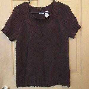 liz & co. Brown XL Sweater Shirt